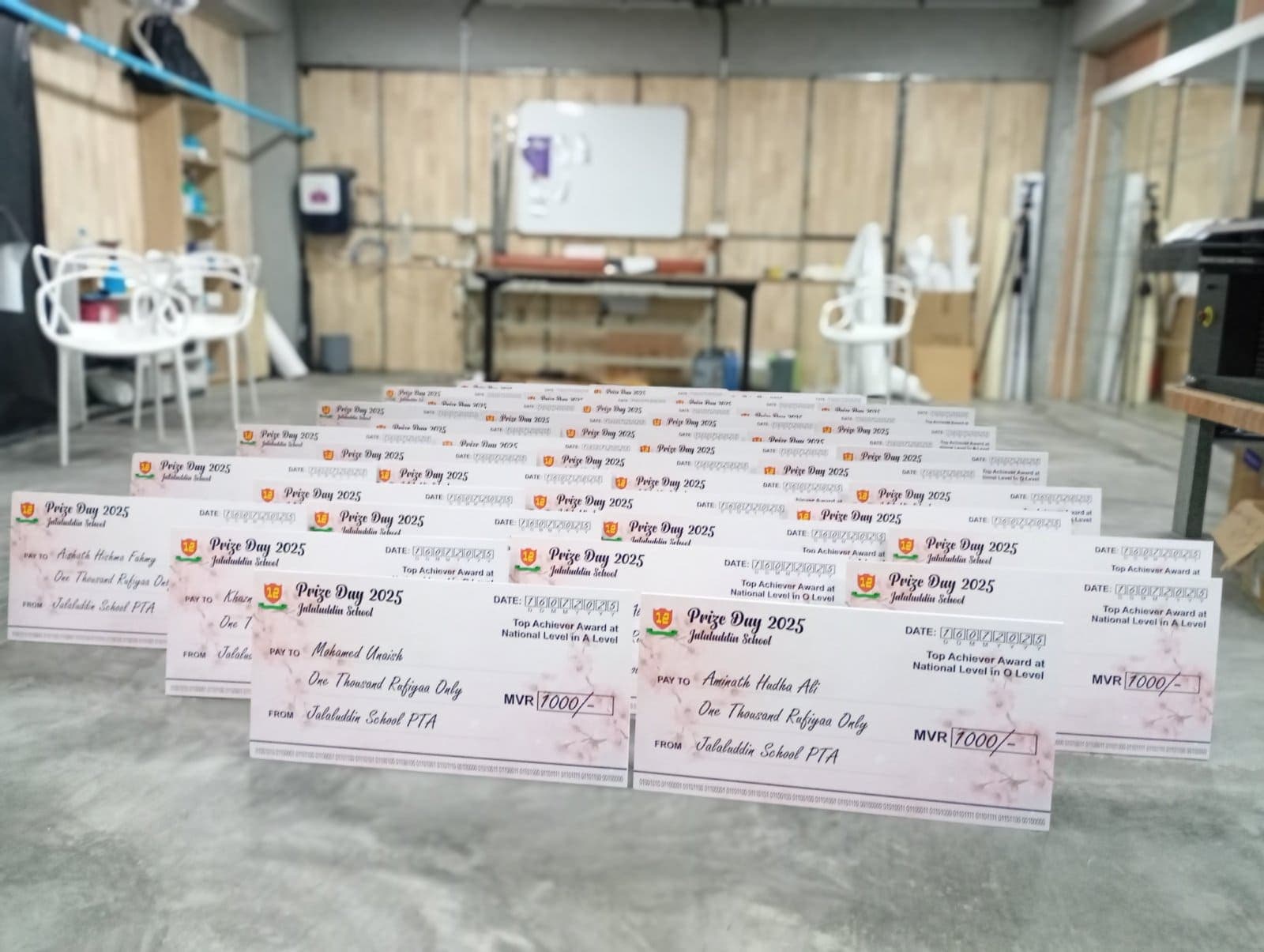 Customized cheques