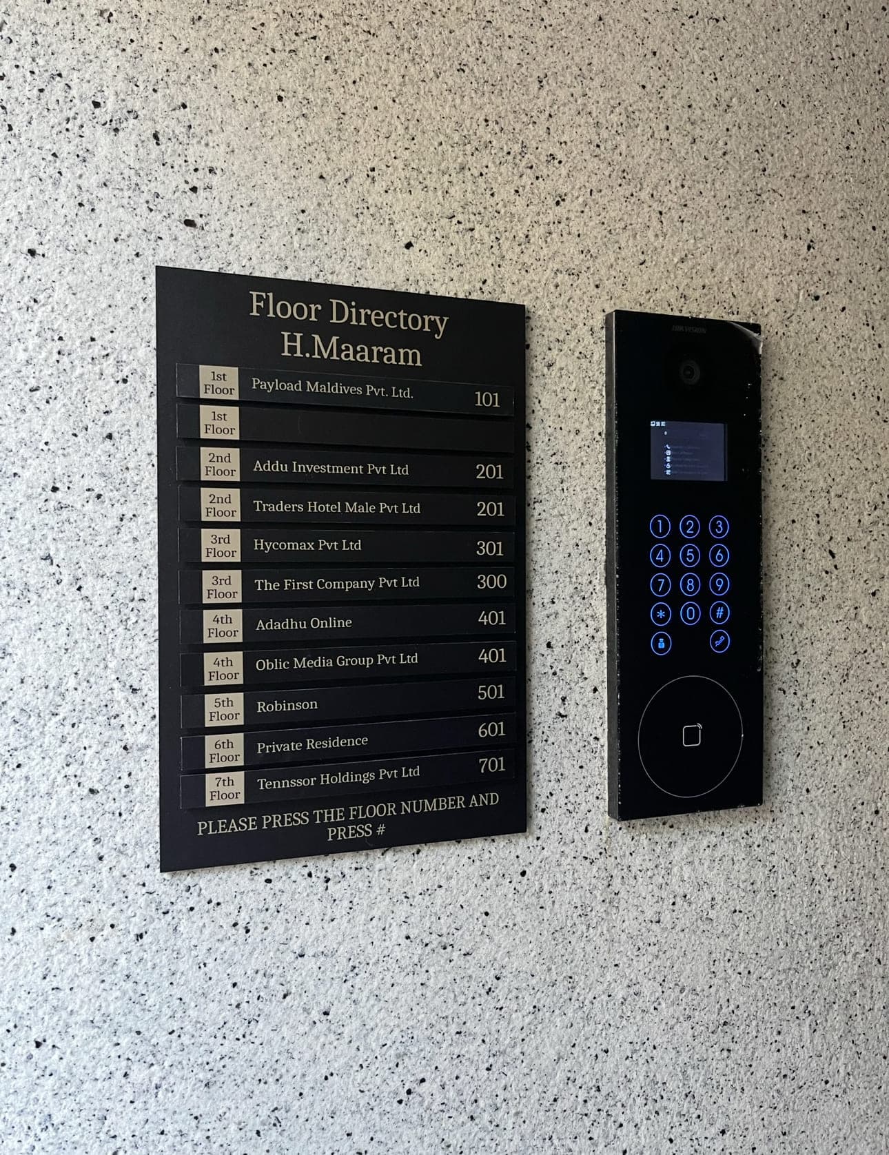 Directory Signage